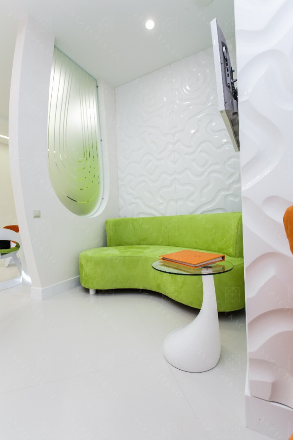 Декоративные стеклянные перегородки