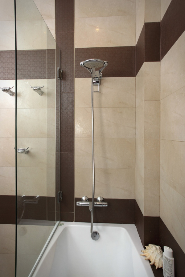 Стеклянная шторка для душа